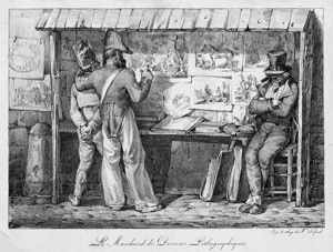 Lot 5346, Auction  109, Charlet, Nicolas-Toussaint - nach, Le Marchand de Dessins Lithographiques