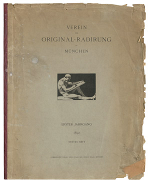 Lot 5438, Auction  109, Verein für Original-Radirung München, Heft I. Erster Jahrgang 1892