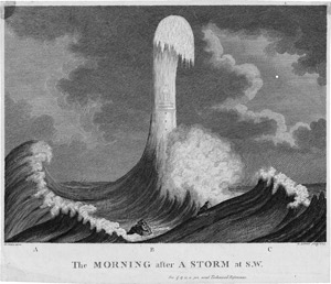 Lot 5469, Auction  109, Birrel, Andrew, "The Morning after A Strom at S.W." - Der Eddystone-Leuchturm an der Küste Cornwalls, England