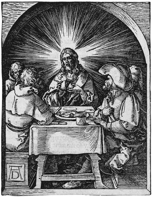 Lot 5502, Auction  109, Dürer, Albrecht, Christus in Emaus