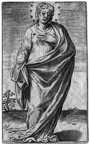 Lot 5568, Auction  109, Italienisch, 16. Jh. . Christus, die Jungfrau Maria und die zwölf Apostel