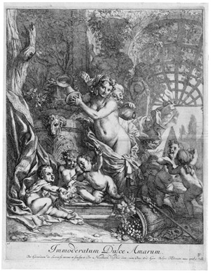 Lot 5572, Auction  109, Lairesse, Gérard de, "Immoderatum Dulce Amarum" - Bacchantin ihre Zimbel spielend