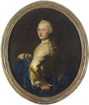 Lot 6052, Auction  109, Ceruti, Giacomo Antonio Melchiorre - zugeschrieben, Bildnis eines jungen Edelmanns mit blauem Mantel
