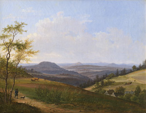 Lot 6068, Auction  109, Klengel, Johann Christian, Landschaft in der böhmischen Schweiz