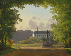 Lot 6113, Auction  109, Juuel, Andreas Thomas, Ansicht des Schlosses Charlottenlund