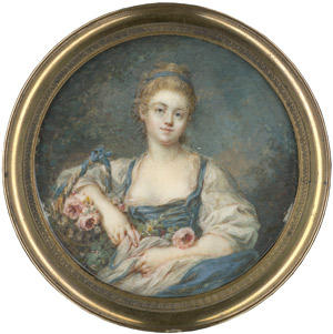 Lot 6254, Auction  109, Hall, Pierre Adolphe, Bildnis einer Schäferin mit Rosenkorb