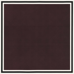 Lot 7276, Auction  109, LeWitt, Sol, Colors and lines in four directions with a black border (Red)