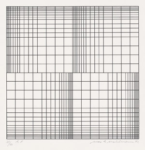 Lot 7290, Auction  109, Mahlmann, Max Hermann, Strukturelle Einheit 1 2 4 8 - 24 Netzpermutationen