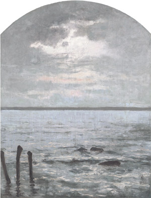 Lot 7330, Auction  109, Niss, Thovald Simon, Blick auf die See in der Morgenröte