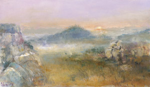 Lot 7337, Auction  109, Olivier, Elisabeth, Südafrika: Sonnenaufgang im Krüger Nationalpark