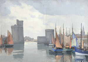 Lot 7436, Auction  109, Verger, André, Der Hafen von La Rochelle 