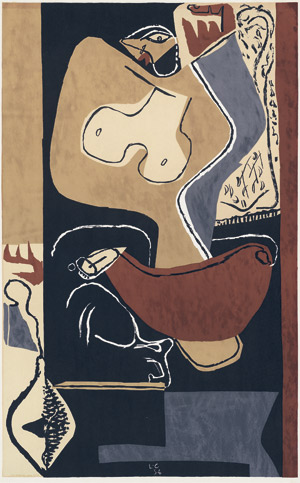 Lot 8145, Auction  109, Le Corbusier, Femme à la main levée