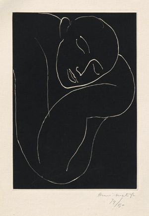 Lot 8171, Auction  109, Matisse, Henri, L'homme endormi