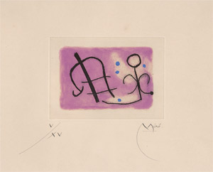 Lot 8178, Auction  109, Miró, Joan, Aus: Fusées