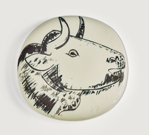Lot 8198, Auction  109, Picasso, Pablo, Profil de taureau