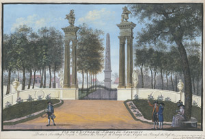 Lot 242, Auction  110, Vue de L'entrée, du Jardin de Sanssouci