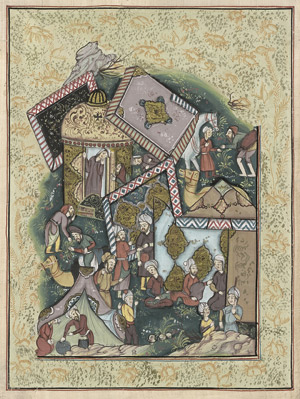 Lot 1025, Auction  110, Persische Miniaturen, Persische Handschriftenminiaturen auf Papier. 19.-20. Jh.