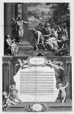Lot 1147, Auction  110, Maillard, Pière-Etienne, Quaestio Theologica. Baccalaureatsthese im Monumentalformat