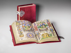 Lot 1199, Auction  110, Libro d'ore Visconti, Banco rari 397 e Landau Finaly 22 Firenze 