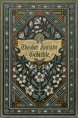 Lot 1550, Auction  110, Fontane, Theodor, Gedichte (Dritte Auflage)