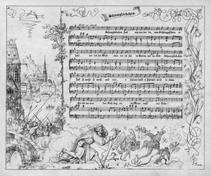 Lot 1665, Auction  110, Pocci, Franz, Blumen-Lieder für Knaben und Maedchen