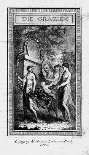 Lot 1745, Auction  110, Wieland, Christoph Martin, Die Grazien
