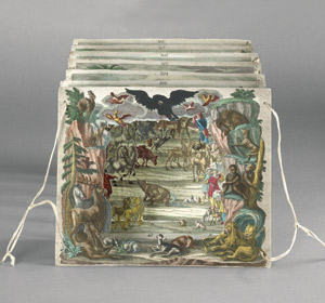 Lot 1799a, Auction  110, Engelbrecht, Martin, Die Arche Noah als barockes Guckkastentheater