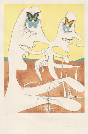 Lot 3106, Auction  110, Dalí, Salvador, La Conquête du Cosmos II (1974)