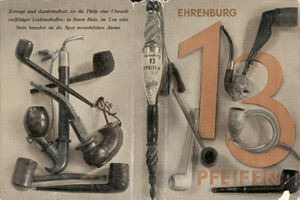 Lot 3338, Auction  110, Ehrenburg, Ilja und Malik-Verlag, 13 Pfeifen