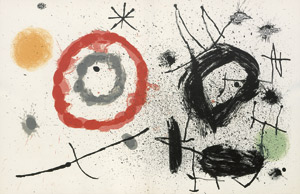 Lot 3412, Auction  110, Goll, Yvan und Miró, Joan - Illustr., Bouquet de rêves pour Neila