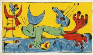 Lot 3416, Auction  110, Prévert, Jacques und Miró, Joan - Illustr., Joan Miró