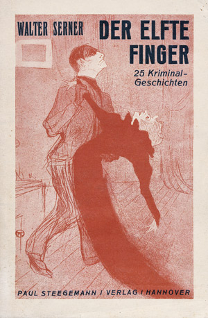 Lot 3510, Auction  110, Serner, Walter, Der elfte Finger