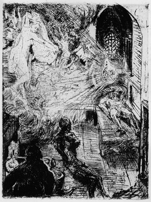 Lot 3521, Auction  110, Goethe, Johann Wolfgang von und Slevogt, Max - Illustr., Goethes Faust Zweiter Teil. Illustr. von Max Slevogt. Berlin 1927