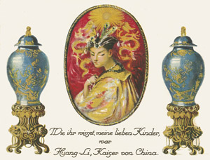 Lot 3546, Auction  110, Thurn-Taxis-Hohenlohe, Marie, Vom Kaiser Huang-Li