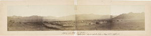 Lot 4018, Auction  110, Burke, John and William Baker, Panorama of valley and Fort Takka, Afghanistan during the Second Anglo-Afghan War