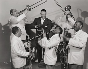 Lot 4197, Auction  110, Jazz, Images of Duke Ellington and Louis Armstrong