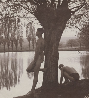 Lot 4247, Auction  110, Naturism 1910, Images of nude and clothed during sport activities