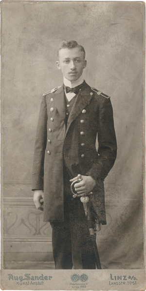 Lot 4277, Auction  110, Sander, August, Portrait of a young officer