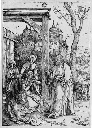 Lot 5097, Auction  110, Dürer, Albrecht, Christi Abschied von seiner Mutter