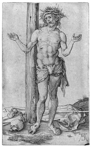 Lot 5099, Auction  110, Dürer, Albrecht, Der Schmerzensmann mit ausgebreiteten Armen