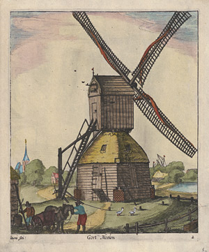 Lot 5144, Auction  110, Lons, Dirk Eversen, Die vier Windmühlen