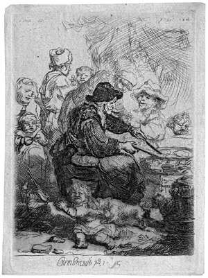 Lot 5196, Auction  110, Rembrandt Harmensz. van Rijn, Die Pfannkuchenbäckerin