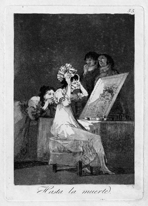 Lot 5281, Auction  110, Goya, Francisco de, Hasta la muerte