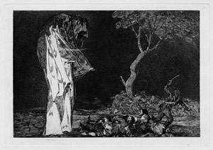 Lot 5291, Auction  110, Goya, Francisco de, Disparate de miedo - Die Torheit der Furcht