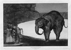 Lot 5292, Auction  110, Goya, Francisco de, Disparate de Bestia (Otras leyes por el pueblo)