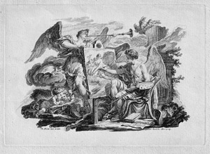 Lot 5298a, Auction  110, Le Mire, Noël, Die Allegorie der Malerei und Fama