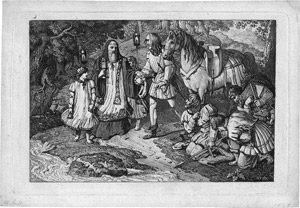 Lot 5394, Auction  110, Russ, Carl, Rudolf von Habsburg überlässt dem Priester sein Pferd