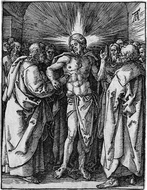 Lot 5483, Auction  110, Dürer, Albrecht, Der ungläubige Thomas
