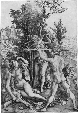 Lot 5488, Auction  110, Dürer, Albrecht, Die Eifersucht oder auch Herkules genannt