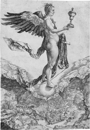 Lot 5489, Auction  110, Dürer, Albrecht, Die Nemesis oder Das Große Glück